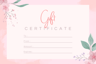 Gift Certificate