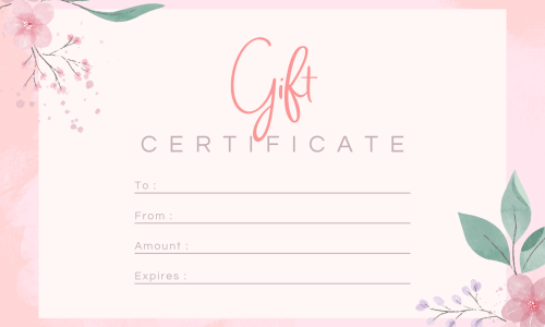 Gift Certificate